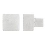 Dauby meubelknop - Pure PQ-45 - mat wit brons - 45 mm