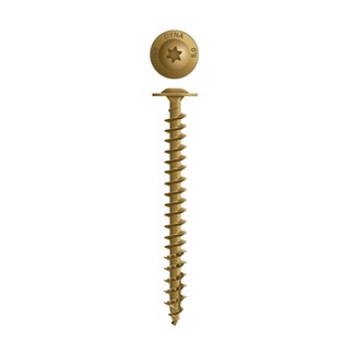 Dynaplus houtbouwschroef [100x] - AR-BRONZE TK - TX-30 - 6.0x60mm