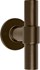 Formani PBT20/50 ONE deurkruk op rozet brons