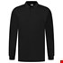 Tricorp 201019 poloshirt Jersey lange mouw Zwart - maat 4XL