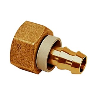 Legris - Opschroefslangpilaar pushlok - slangpilaar/binnendraad - messing - 0132