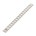 Nedco schuifrooster - alu.wit - 370 x 30 mm - RAL9010 wit
