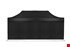 Grizzly zijwand - GO-WORK - 6 m - zwart