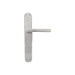 Dauby deurkruk op schild - Pure PH1920 / P40 - mat wit brons - blind