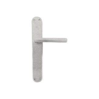 Dauby deurkruk op schild - Pure PH1920 / P40 - mat wit brons - blind