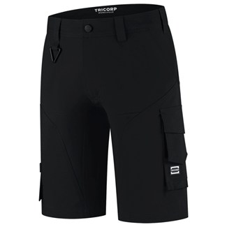 Tricorp werkbroek kort 4-Way Stretch Redefined 506116 zwart - maat 50
