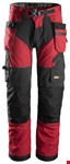 Snickers Workwear werkbroek - met holsterzakken - FlexiWork - 6902 - chilirood - maat 124
