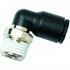 Legris  - inschroefkoppeling - haaks - 4 mm x 1/4" - BSPT -  3109 04 13