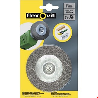 Flexovit staaldraadborstels - stiftborstels