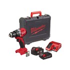 Milwaukee M18 BLPDRC-422C Accu Slagboormachine 18V - Inclusief 2x Accu en Multilader in Koffer  