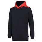 Tricorp sweater met capuchon - High-Vis - ink-fluor red - 303005