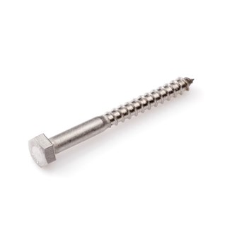 Proftec houtdraadbout [20x] - RVS-A2 - SW-13 - 8x100mm