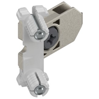 Blum frontbevestiging voor TANDEMBOX  symmetrisch, INSERTA  Kleur: blank