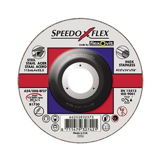 Flexovit afbraamschijf - SP A24/30Q 230x6.4x22.2 - BF27