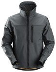 Snickers Workwear 1200 Softshell werkjas staalgrijs/zwart - maat XS