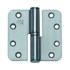 BSW kogelstiftpaumelle - gegalvaniseerd afgerond - 89 x 127 x 3 mm - bb 807 gv-rd - draairichting 2