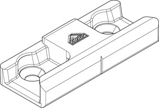 Roto sluitplaat 20mm Roto NT 260362