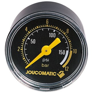 Asco manometer 1/8 inch - 50 mm - 34200061 - 0-4bar  