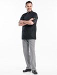 Chaud Devant chef koksbuis - Hilton Poco korte mouw - straight fit - zwart - maat XXL