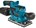 Makita accu vlakschuurmachine - DBO380Z - 18 V - excl. accu en lader - in doos