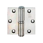 BSW kogelstiftpaumelle - 75x75x3 mm - BB 807 GV - draairichting 2