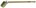 Bokkenpoot / teerkwast - 50 mm - witte varkensharen - blankhouten steel