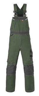 HAVEP amerikaanse overall/bretelbroek - Attitude - 20195 - Bosbouwgroen/Antraciet - maat 56