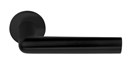 Formani PBI101-G INC deurkruk op rozet PVD mat zwart