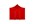 Grizzly zijwand INGANG - GO-WORK - 4 m - rood