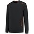 Tricorp 302703 Sweater Accent zwart-oranje XXL