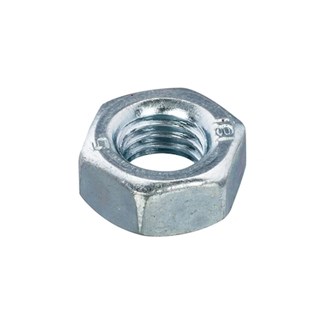 Hoenderdaal zeskantmoer [50x] - RVS-A4 - SW-24 - M16