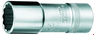GEDORE dopsleutels - D 19 L AF serie - 1/2" - lang - 12-kant - inch