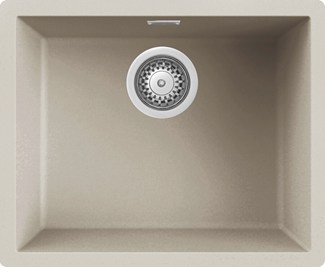 Reginox Messina 50 vlak+opbouw+onderbouw - Champagne