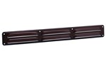 Nedco schoepenrooster alu. 370 x 40 mm RAL8017 bruin