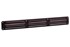 Nedco schoepenrooster alu. 370 x 40 mm RAL8017 bruin