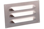 Nedco groot schoepenrooster alu. 250 x 150 mm hoog