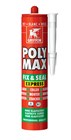 Griffon montagelijm - PolyMax Fix&Seal Express - 425 g - grijs 