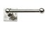 Dauby toiletrolhouder enkel - Pure Plus Square - wit brons - 150 mm - rechts