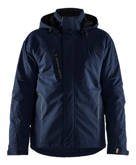 Blåkläder 4484 winterjas 4-weg stretch - blauw/zwart maat M