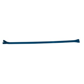 Gebr. Bodegraven stootijzer - klauw/plat - 1500mm x Ø28mm - blauw gelakt