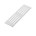Nedco schoepenrooster alu. 130 x 90 mm RAL9010 wit