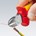 Knipex zijsnijtang - 180 mm - VDE geïsoleerd - 70 06 180