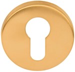 Formani LBY50 BASICS cilinderplaatje rond pvd mat goud