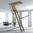ROTO Cadet 2 BTR houten trapdeel - onderste deel - Iso RC LT 14 220-335