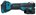 Makita accu multitool - DTM52ZJX2 - 18V - excl. accu en lader in Mbox met accessoire set