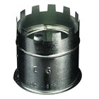 C.G. nisbus - gegalvaniseerd - 100 mm - met deksel