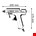 Bosch lijmpistool - GKP200CE Professional - 500W - in koffer   