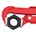 Knipex pijptang - 90° - 310 mm - rood poedergecoat - 83 10 010 