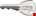 ABUS cilinder hangslot 65/50 - 50mm - gelijksluitend op nr. KA0506