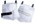 MASCOT Customized Spijkerzak bouw - 22450-012 - wit